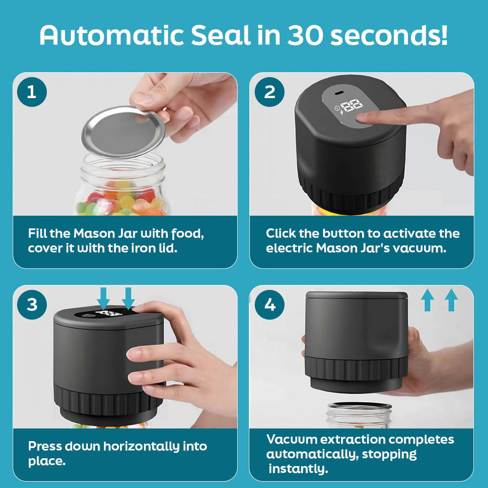 SmartSeal - Jar Vacuum Sealer